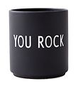 Design Letters Mugg - Favourite Koppar - Porslin - Svart Du Rock