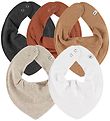 Pippi Bavoir Bandana - Pointu - 5 Pack - Indien Tan