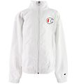 Champion Fashion Gilet - Blanc av. Logo