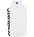 Champion Fashion Kleid ohne Ärmel - Weiß m. Streifen