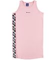 Champion Fashion Kleid ohne Ärmel/Pink m. Streifen