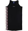 Champion Fashion Dress Sleeveless - Black w. Stripe