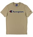 Champion Fashion T-Shirt - Khaki av. Logo