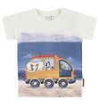 Hust and Claire T-shirt - Anker - White w. Print