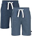 Minymo Sweatshorts - 2-pack - New Navy