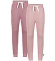 Minymo Pantalon de Jogging - 2 Pack - Mesa Rose