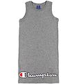 Champion Fashion Kleid - Graumeliert m. Logo