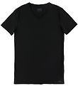 Fila Stuttermabolur - V-Neck - Svart
