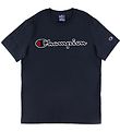 Champion Fashion T-shirt - Navy w. Logo