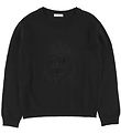 Dolce & Gabbana Pullover - Wolle - Schwarz m. Strickerei