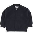 Emporio Armani Cardigan - Bomull/Ull - Navy