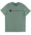 Champion Fashion T-paita - Tomunvihre, Logo