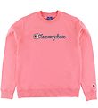 Champion Fashion Sweatshirt - Pink w. Logo