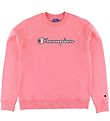 Champion Fashion Sweatshirt - Roze m. Logo