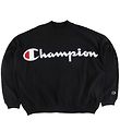 Champion Fashion Pullover - Sort m. Logo