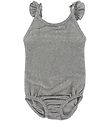 Christina Rohde Bodysuit - Sleeveless - Silver Glitter