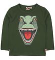 DYR Pullover - Roar T - Grün m. Dinosaurier