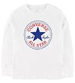 Converse Bluse - Weiß m. Logo