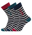Ronaldo Socks - 3-Pack - Black/Grey Striped