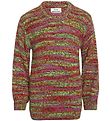 Mads Nrgaard Blouse - Acryl/Wol - Kollina - Multi Neon Oranje