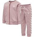 Hummel Sweat Set - HMLBille - Rose w. White