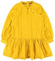 Tommy Hilfiger Kleid - Stickerei Anglais - Valley Yellow
