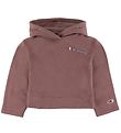 Champion Hoodie - Cropped - Brun