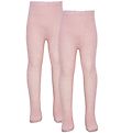 Melton Tights - 2-pack - Pink