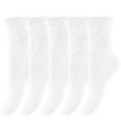 Melton Socks - 5-pack - White
