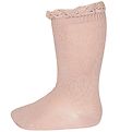 Condor Knee High Socks w. Laces - Rose