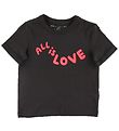 Stella McCartney Kids T-shirt - All Is Love - Svart