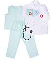 Den Goda Fen Costume - Doctors Set - White/Mint