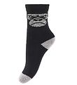 TIER Socken - Galopp - Schwarz m. Gorilla