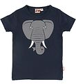 DYR T-shirt - Primate - Navy w. Elephant