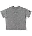 Champion Fashion T-paita - Harmaa melange, Logo