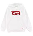 Levis Hoodie - Batwing - White w. Logo