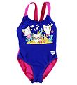 Arena Swimsuit - Friends Kids Girl - Royal/Freak Rose