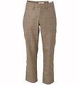 Hound Trousers - Wide Chino - Brown w. Checks