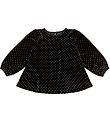 Petit Town Sofie Schnoor Blouse - Velvet - Adrianne - Black w. D