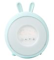 Rabbit & Friends Alarm Clock w. Lights - 20x15x6 cm - Wake Up -