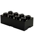 LEGO® Storage Storage Box - 8 Knobs - 50x25x18 - Black