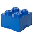 LEGO Storage Aufbewahrungsbox - 4 Knufe - 25x25x18 - Blau