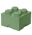 LEGO Storage Storage Box - 4 Knobs - 25x25x18 - Dusty Green