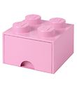 LEGO® Storage Storage Drawer - 4 Knobs - 25x25x18 - Light Purple