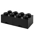 LEGO Storage Frvaringslda - 8 Knoppar - 50x25x18 - Svart
