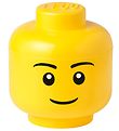 LEGO® Storage Aufbewahrungsbox - Groß - Kopf - 27 cm - Junge