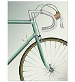 Vissevasse Affisch - 50x70 - Racing Bicycle