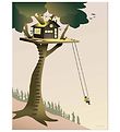 Vissevasse Affisch - 50x70 - Tree House