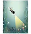 Vissevasse Affisch - 50x70 - The Diver
