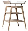 Leander Linea Changing Table w. Cushion - 66.7x72.5x91 cm - Beec
